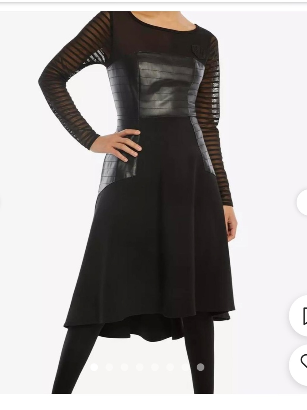 NWOT Her Universe Star Wars Kyle Ren Black Dress